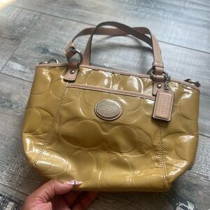 Coach Tan Leather Women's Bag